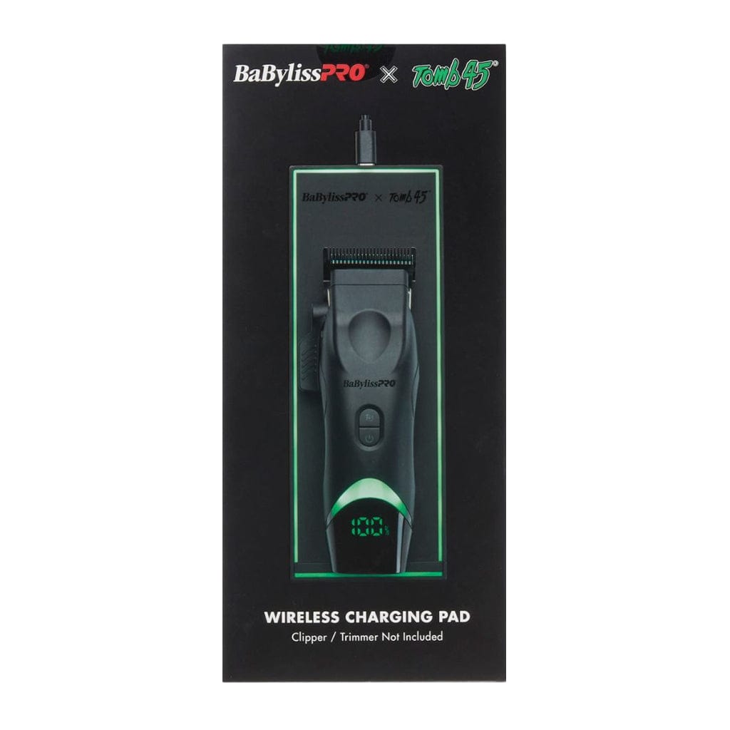 BaBylissPRO x Tomb45 Trimmer (FXT45T) with Wireless-Charging Mat (FXT45MAT) Curl N Comb