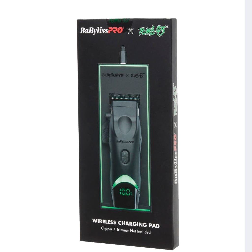 BaBylissPRO x Tomb45 Trimmer (FXT45T) with Wireless-Charging Mat (FXT45MAT) Curl N Comb
