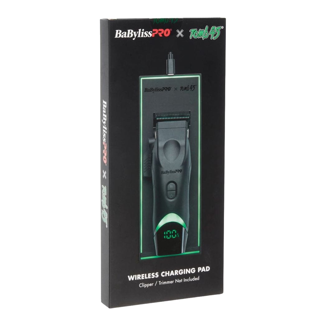 BaBylissPRO x Tomb45 Trimmer (FXT45T) with Wireless-Charging Mat (FXT45MAT) Curl N Comb