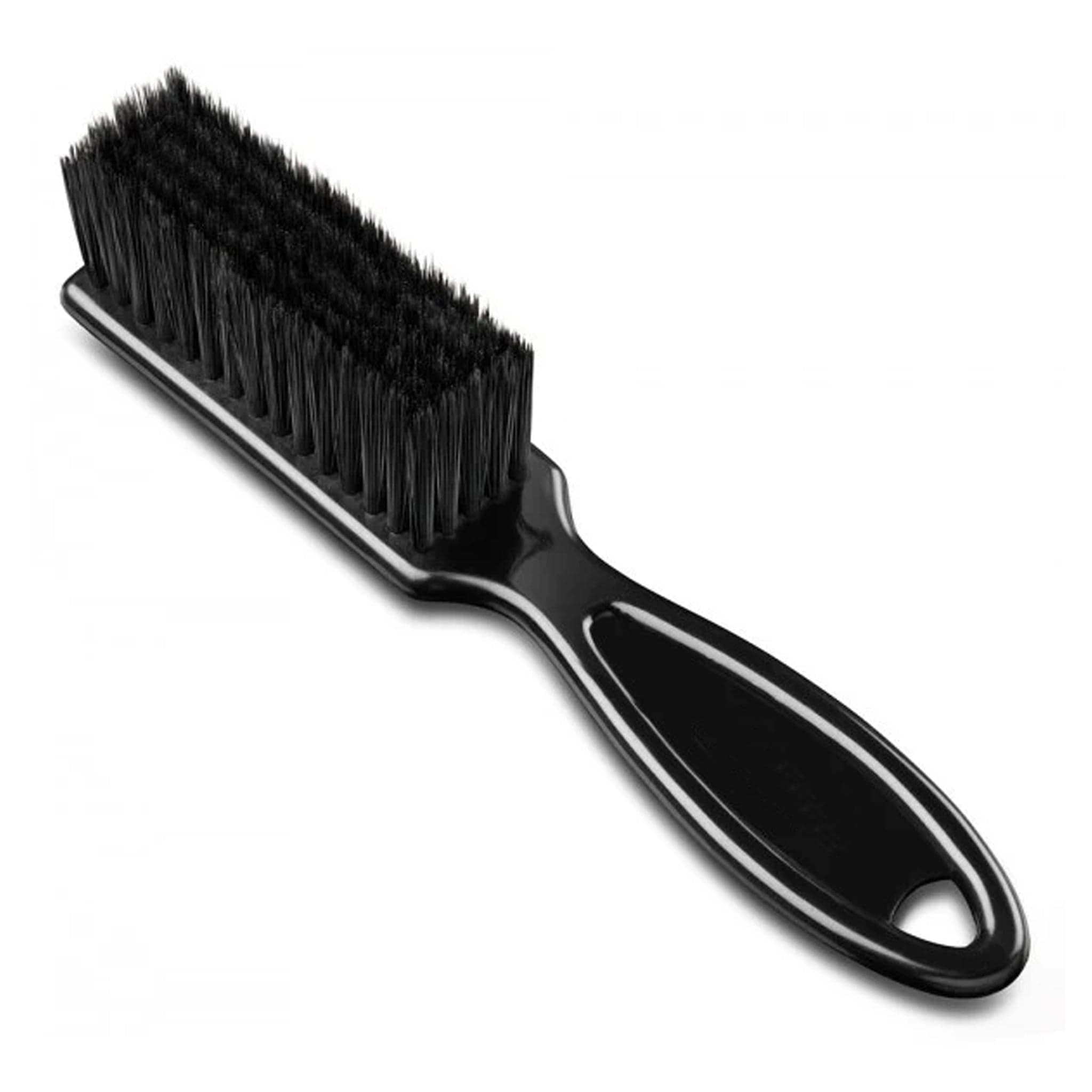 Barber Clipper Cleaning Brush – Nylon Bristles with Plastic Handle Curl N Comb
