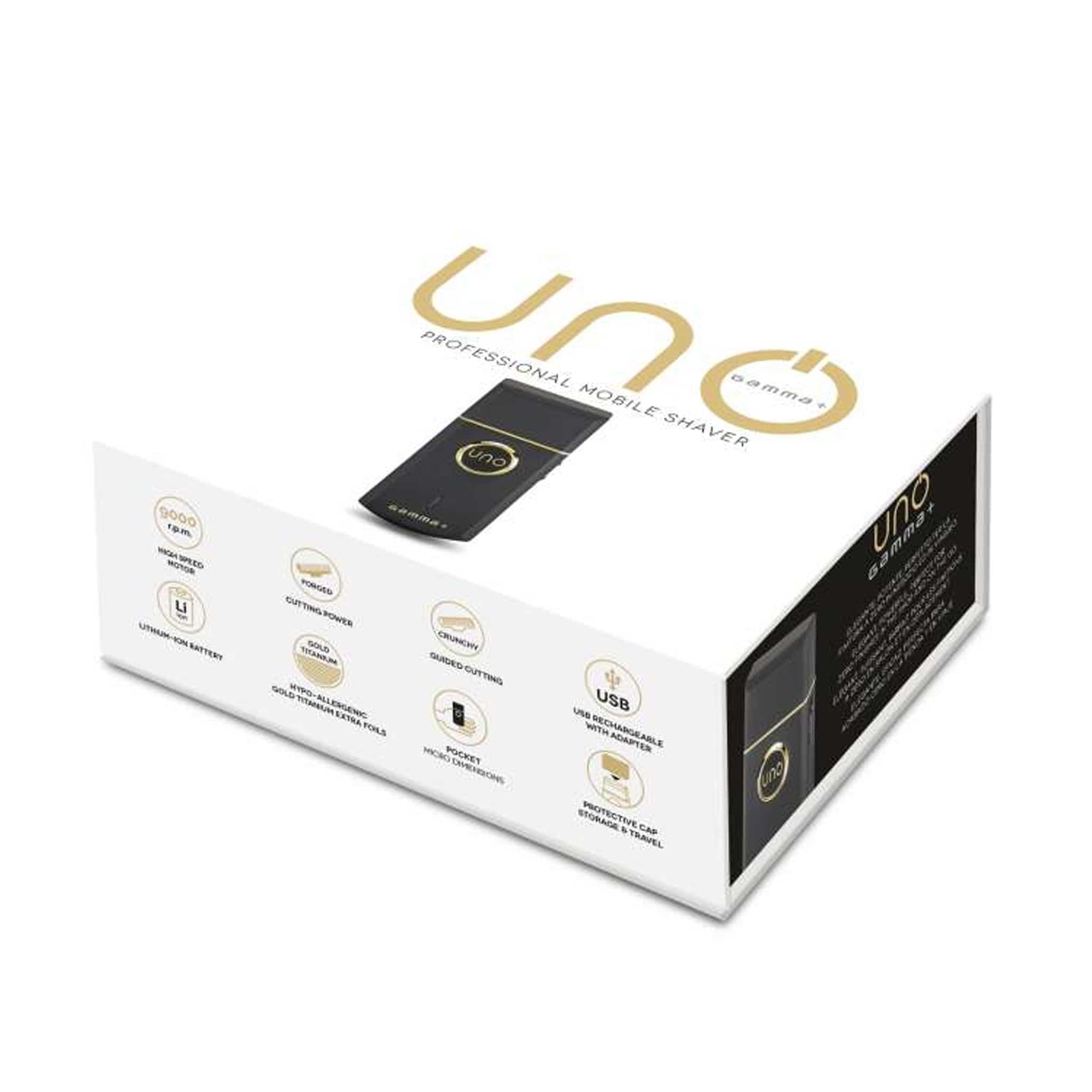 Gamma+ Boosted Clipper, Trimmer and StyleCraft Uno Single Foil Shaver Combo Set Curl N Comb