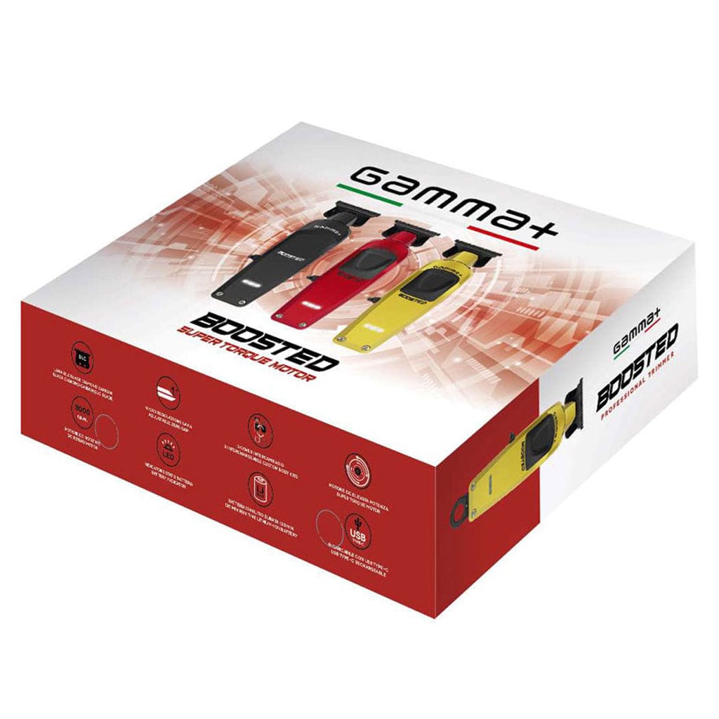 Gamma+ Boosted Clipper, Trimmer and StyleCraft Uno Single Foil Shaver Combo Set Curl N Comb