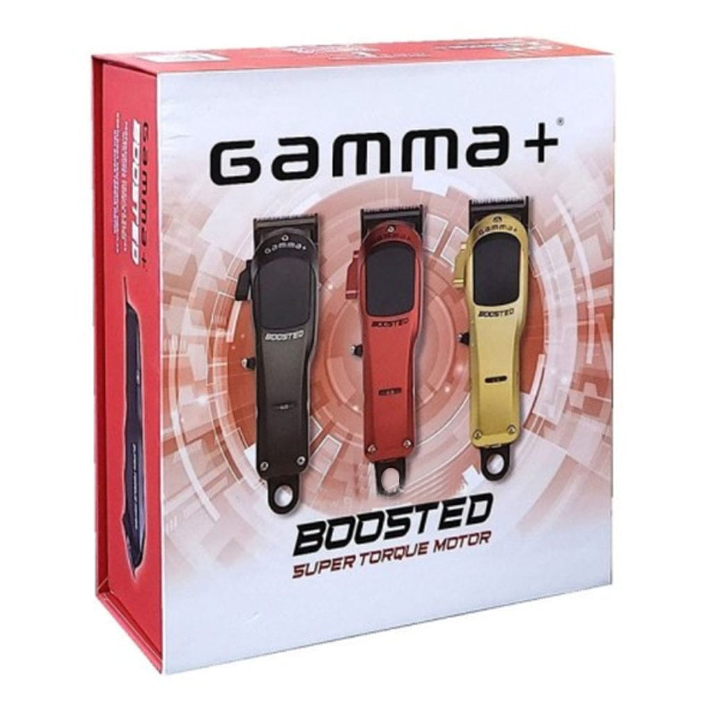 Gamma+ Boosted Clipper, Trimmer and StyleCraft Uno Single Foil Shaver Combo Set Curl N Comb