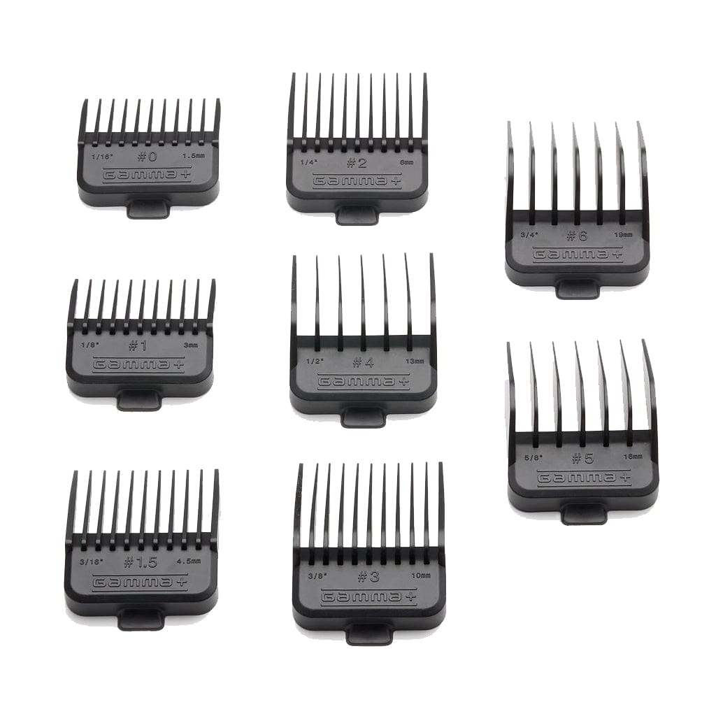 Gamma+ Boosted Clipper, Trimmer and StyleCraft Uno Single Foil Shaver Combo Set Curl N Comb