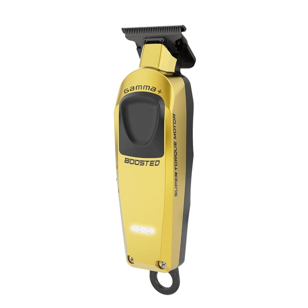 Gamma+ Boosted Clipper, Trimmer and StyleCraft Uno Single Foil Shaver Combo Set Curl N Comb