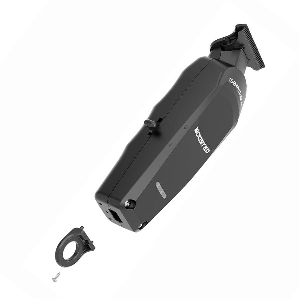 Gamma+ Boosted Clipper, Trimmer and StyleCraft Uno Single Foil Shaver Combo Set Curl N Comb