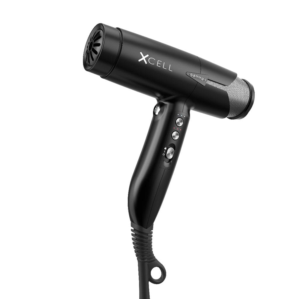 Gamma+ Xcell Professional Hair Dryer – Ultra-Lightweight Digital Brushless Motor Curl N Comb
