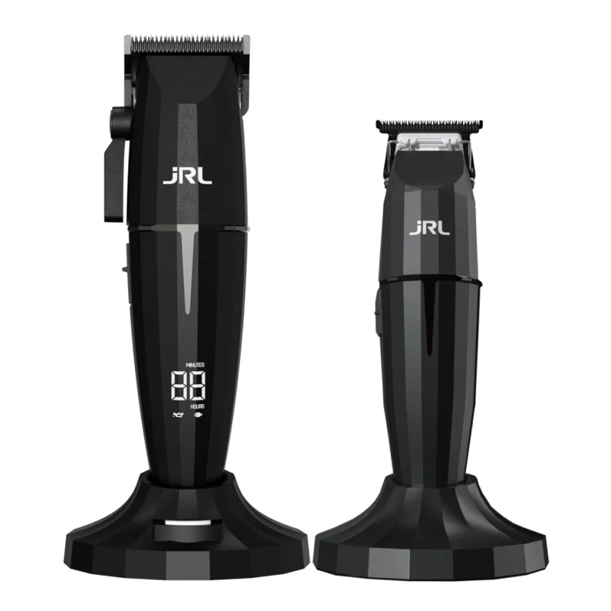 JRL Professional Onyx Clipper & Trimmer Combo Collection Curl N Comb