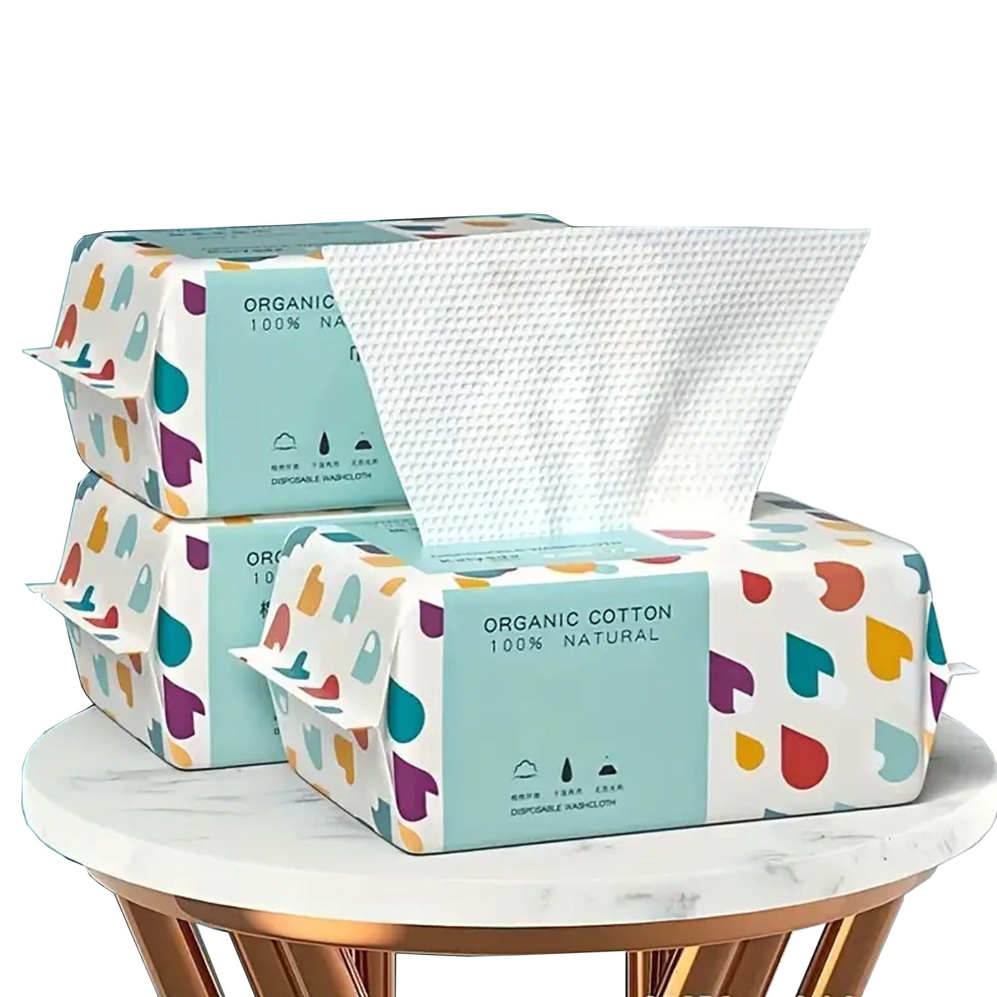Paper Towel Box – 100 Soft & Absorbent Tissues Curl N Comb