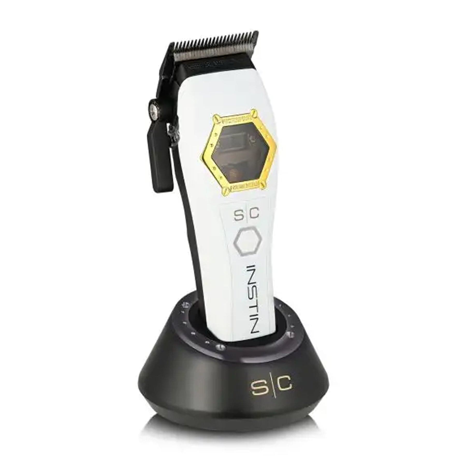 StyleCraft Instinct Metal Clipper, Trimmer & Uno Single Foil Shaver Combo Kit Curl N Comb