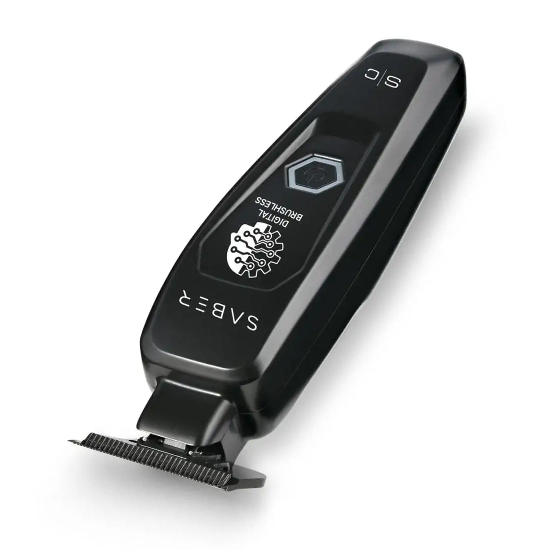 StyleCraft Saber Cordless Hair Trimmer – Black (SC403B) Curl N Comb